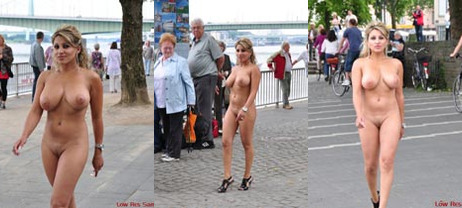 Women Walking Nude In Public